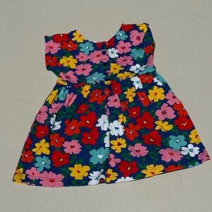 HANNAH ANDERSON s4 floral dress with a multicoloured and blue design